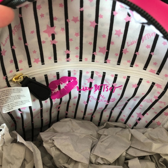 NWT LUV BETSY JOHNSON Cheerleader Backpack Purse main image 6